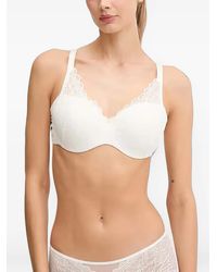 Chantelle - Easyfeel Floral Touch Lace-Trim Underwired Bra - Lyst