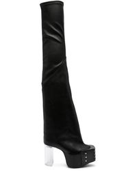 Rick Owens - Over-knee boots - Lyst