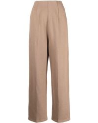 Enfold - High-waisted Wide-leg Trousers - Lyst