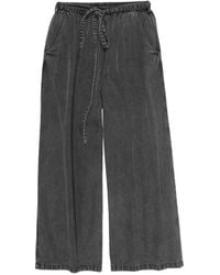 Bimba Y Lola - Wide-Leg Drawstring Trousers - Lyst