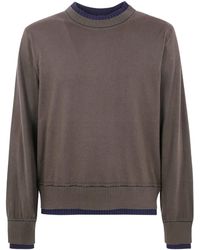 Sacai - コントラストトリム セーター - Lyst