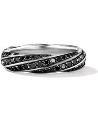 Heren Sieraden voor voor Ringen voor David Yurman Zilveren Ring in het Metallic voor heren 