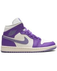 Nike - Air 1 Mid "Action Grape" Sneakers - Lyst