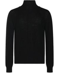 Rick Owens - Pull Côtelé À Col Roulé - Lyst