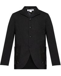 Comme des Garçons - Blazer Met Opgestikte Zak En Knopen - Lyst
