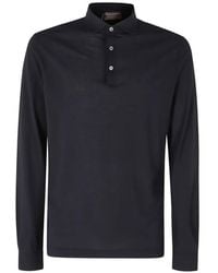 FILIPPO DE LAURENTIIS - Long-Sleeve Polo Shirt - Lyst