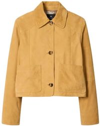 Paul Smith - Suede Jacket - Lyst