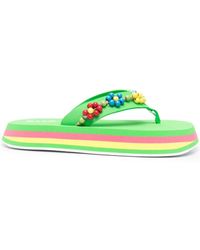MSGM - Flip-Flops Mit Perlen - Lyst
