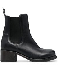 Moma - Leren Chelsea Laarzen - Lyst