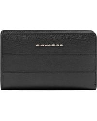 Piquadro - Bi-Fold Wallet - Lyst