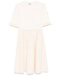 Moncler - Katoenen Midi-Jurk - Lyst