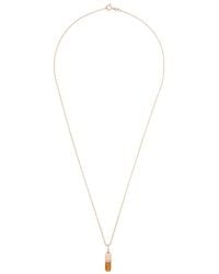 True Rocks - Glitter Pill Pendant Necklace - Lyst