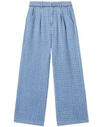 B+ AB - Pantalon Texturé À Plis - Lyst