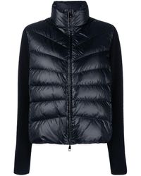 Moncler - Contrasting-sleeve Padded Jacket - Lyst