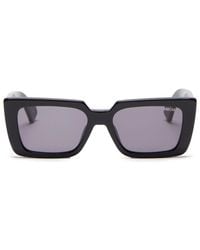Marcelo Burlon - Tecka Square-frame Tinted Sunglasses - Lyst