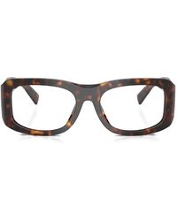Dolce & Gabbana - Lunettes De Vue Rectangulaires - Lyst