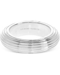 LIE STUDIO - Amelia Ring Mit Geriffeltem Design - Lyst