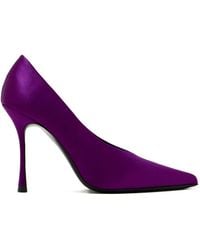 Jude - Kiss Satin Pumps - Lyst