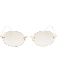 Ray-Ban - Rimless Oval-Frame Sunglasses - Lyst