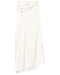 Rohe - Twist-Detail Wrap Asymmetric Skirt - Lyst