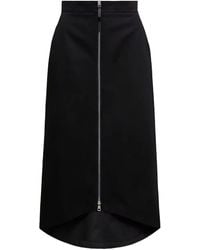 Moncler - X Ee72 By Edward Enninful Zip-Up Midi Skirt - Lyst