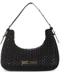 Just Cavalli - Logo-Detail Shoulder Bag - Lyst