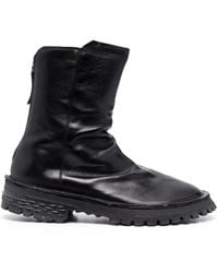 Moma - Tronchetto Leather Ankle Boots - Lyst