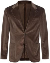 Lardini - Corduroy Two-Button Suit - Lyst