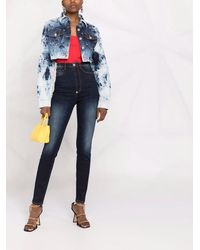 Philipp Plein - Chaqueta Vaquera Con Efecto Lavado - Lyst
