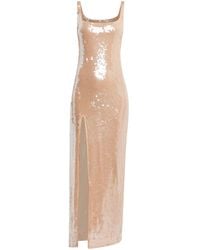 STAUD - Le Sable Sequinned Maxi Dress - Lyst