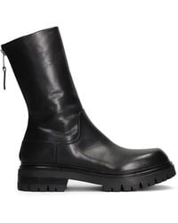 Elena Iachi - Zip Leather Boots - Lyst
