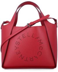 Stella McCartney - Perforated-Logo Tote Bag - Lyst