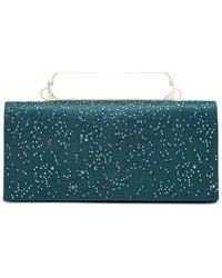 Giorgio Armani - Rhinestone-Embellished Clutch Bag - Lyst