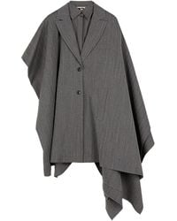 Ports 1961 - Daring ストライプ ケープコート - Lyst