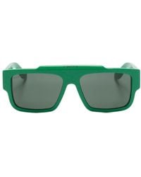 Gucci - Gg Rectangle-Frame Sunglasses - Lyst