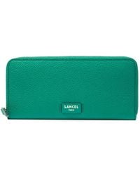 Lancel - Zip-Around Leather Wallet - Lyst