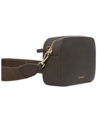 Coccinelle - Small Tebe Grained Leather Shoulder Bag - Lyst