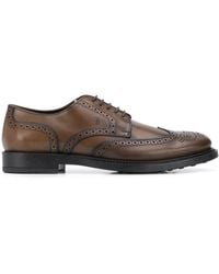 Tod's - Lace-up Leather Brogues - Lyst