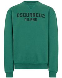 DSquared² - Milano Sweater Met Ronde Hals En Cool-Fit - Lyst