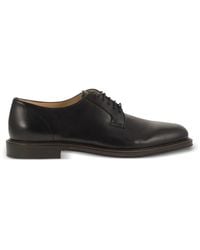 Brunello Cucinelli - Leather Derby Shoes - Lyst
