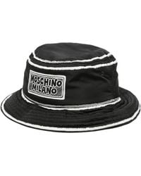 Moschino - Logo-Print Bucket Hat - Lyst