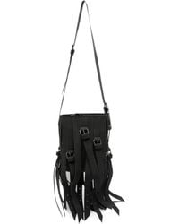 La Milanesa - Buckle-Detail Fringed Bucket Bag - Lyst
