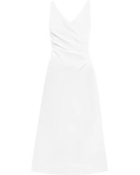 Ermanno Scervino - Abito Corto Con Scollo A V - Lyst