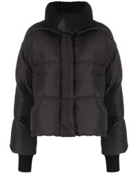 Closed - Ribbed-collar Puffer Jacket - Lyst