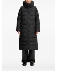 Barbour - Button-Fastening Padded Coat - Lyst