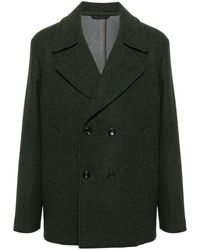 Etro - Peacoat With Welt Pockets And Sleeves - Lyst