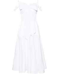 Patou - Robe Courte À Détail De Nœud - Lyst