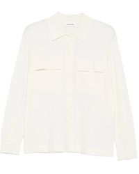 P.A.R.O.S.H. - Buttoned-Pocket Shirt - Lyst