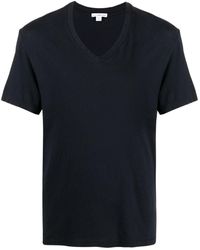 James Perse - Short-sleeve V-neck T-shirt - Lyst