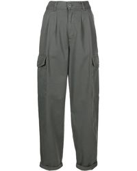 Carhartt - High-Waisted Cargo Trousers - Lyst